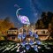 TERESA'S COLLECTIONS Yard Decorations Outdoor, Peacock Solar Garden Lights, 31.5 Inch Metal Lawn Ornaments, Garden Decor for Outside with Crackle Glass Ball, Decorative Stake Yard Art for Patio